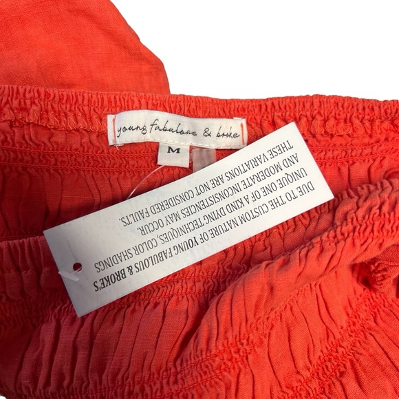 Young Fabulous & Broke NWT - Womens Mid-Drift Top Sz MD - Picture 3 of 6